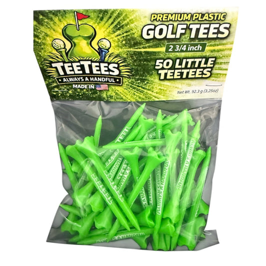 Little TeeTees 2 3/4 Premium Plastic Golf Tees