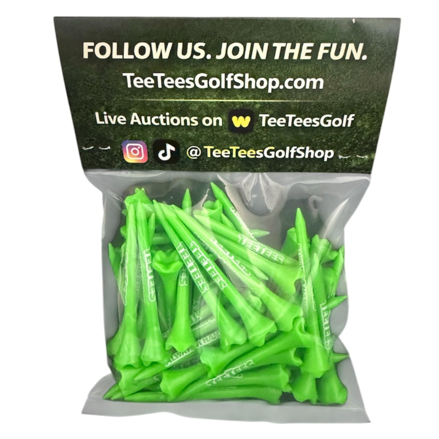 Little TeeTees 2 3/4 Premium Plastic Golf Tees